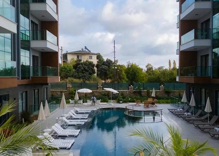 Silence Garden Bir Yatak Odali Apartment Alanya