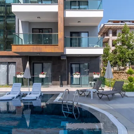 Apartman Silence Garden Suite Bir Yatak Odali Daire Alanya