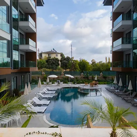 Silence Garden Bir Yatak Odali Apartament Alanya