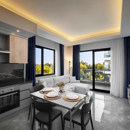 Apartament Silence Garden Bir Yatak Odali Alanya