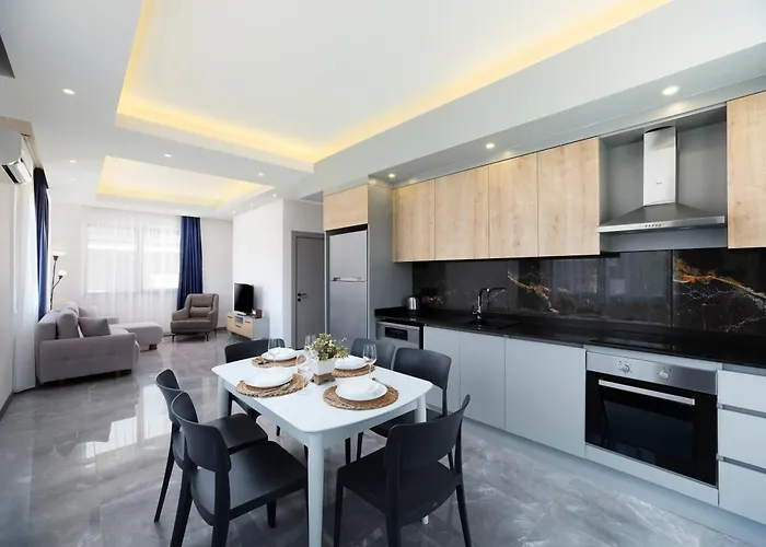 Apartmán Silence Garden Bir Yatak Odali *